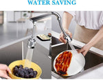 Load image into Gallery viewer, Faucet-360 Degree Flexible Stainless Steel Rotating 2 Modes Water Saving Faucet
