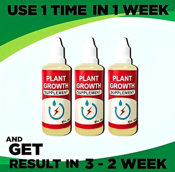 Plant Growth Enhancer Supplement - Root Enhancer For Plants, Pot Plant Growth Enhancers, Take Root Rooting Hormone Supplement For Transplant (Buy 1 Get 2 Free)