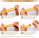 Load image into Gallery viewer, 24K Gold Electric Facial Massage Roller
